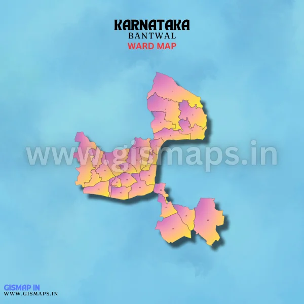 Bantwal Ward Map (Karnataka)